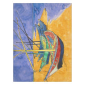 Nappe Vincent van Gogh - Bateaux de pêche sur la plage (Devant)