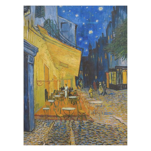 Nappe Vincent van Gogh - Café Terrasse en soirée (Devant)