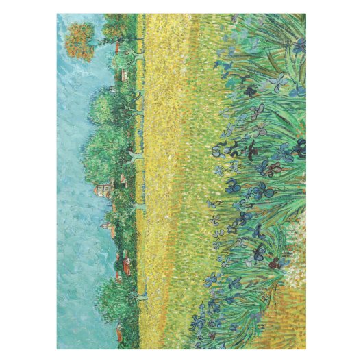 Nappe Vincent van Gogh - Champ avec Iris près d'Arles (Devant)