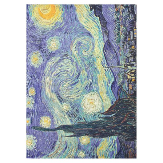 Nappe Vincent Van Gogh. La nuit étoilée (Devant)