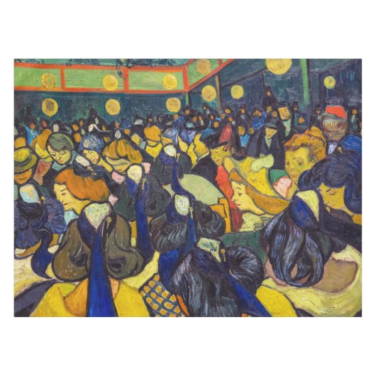 Nappe Vincent van Gogh - La salle de bal à Arles (Devant (Horizontal))