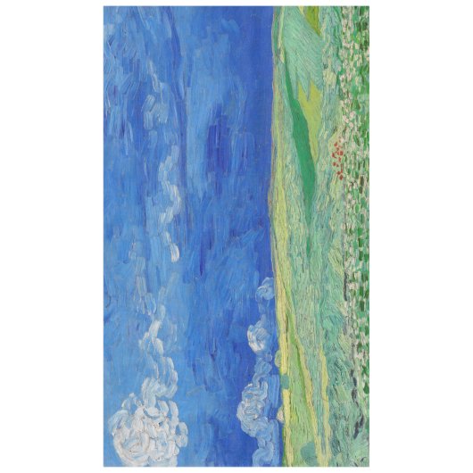 Nappe Vincent van Gogh - Les champs de roues sous Thunde (Devant)