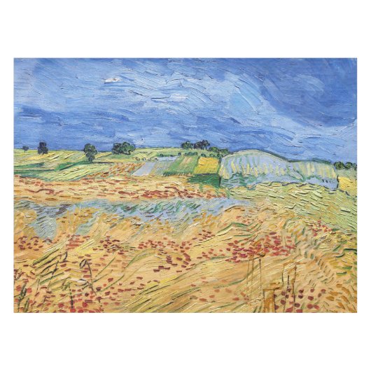 Nappe Vincent van Gogh - Les champs / Plaine à Auvers (Devant (Horizontal))