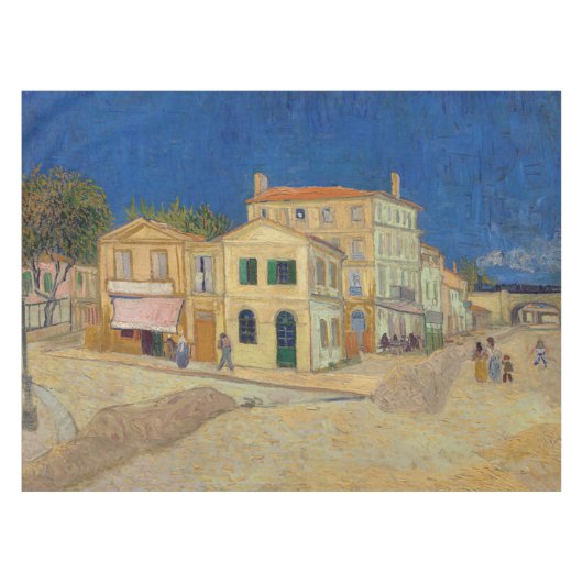 Nappe Vincent van Gogh - Maison Jaune / Rue (Devant (Horizontal))