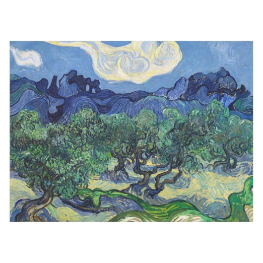 Nappe Vincent van Gogh - Oliviers aux Alpilles (Devant (Horizontal))