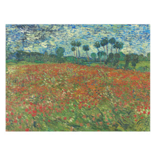 Nappe Vincent Van Gogh Poppy Field Floral Art Vintage