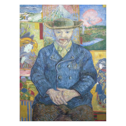 Nappe Vincent van Gogh - Portrait de Pere Tanguy (Devant)