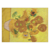 Nappe Vincent van Gogh - Vase avec quinze tournesols (Devant (Horizontal))