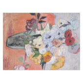 Nappe Vincent van Gogh - Vase avec Roses et anémones (Devant (Horizontal))