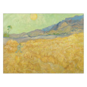 Nappe Vincent van Gogh - Wheatfield avec une Faucheuse (Devant (Horizontal))