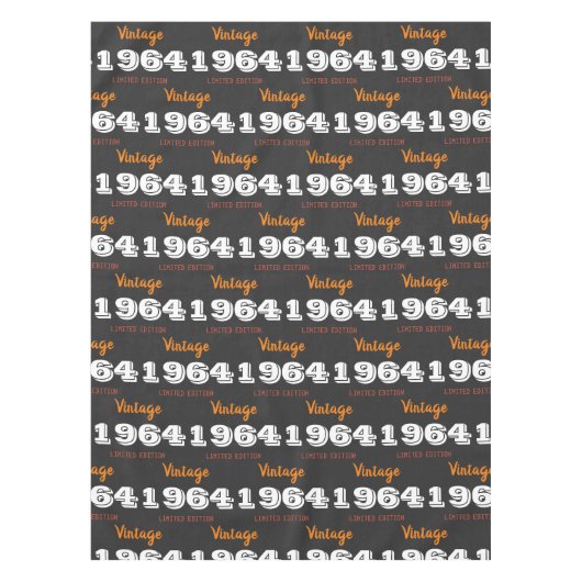 Nappe Vintage 1964 édition limitée 60e cadeau d'annivers (Devant)