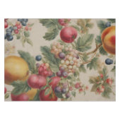 Nappe Vintage Beau Fruits et Fleurs (Devant (Horizontal))