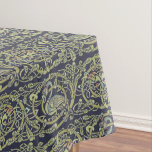 Nappe Vintage Celtic Knot Peacock Oiseaux Motif Frieze