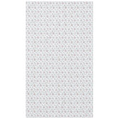 Nappe Vintage chic Rose et raypes (Devant)