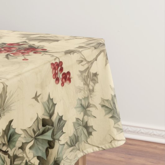 Nappe Vintage Christmas Blue Jay Red Mockingbird (In Situ)