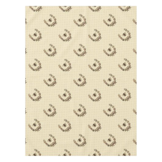 Nappe Vintage couronne d'abeilles (Devant)