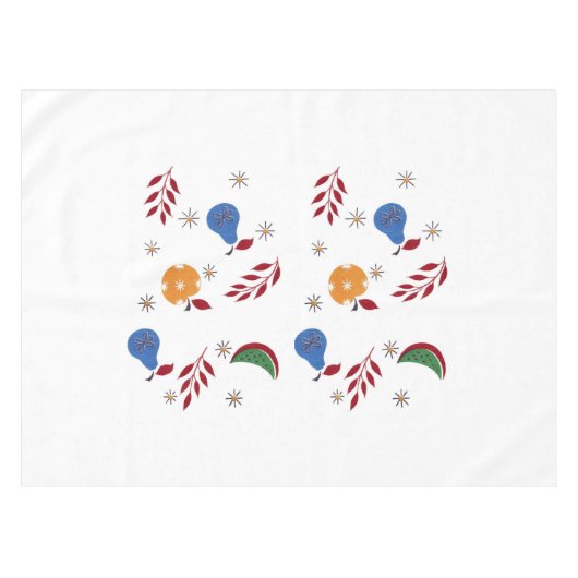 Nappe vintage de fruits (Devant (Horizontal))