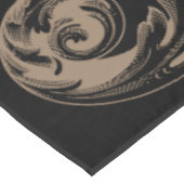 Nappe vintage de la Saint-Valentin victorienne (Angle)