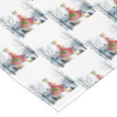Nappe vintage de Noël 1950 (Angle)