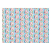 Nappe vintage de pivoines de printemps (Devant (Horizontal))