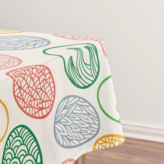 Nappe vintage du motif | d'oeufs de pâques (In Situ)