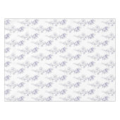Nappe Vintage Elegant Blue Floral Pattern Spring (Devant (Horizontal))