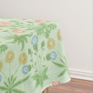 Nappe Vintage Floral Rose Bleu William Morris Daisy