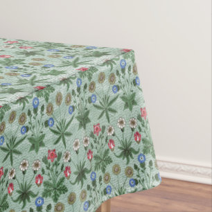 Nappe Vintage Floral Rose Bleu William Morris Daisy