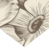 Nappe Vintage Floral Sepia Motif (3) (Angle)