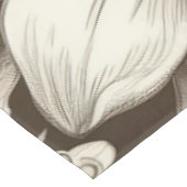 Nappe Vintage Floral Sepia Motif (6) (Angle)