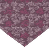Nappe Vintage Flore rouge (Angle)