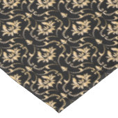 Nappe Vintage Gold Damask sur Black (Angle)