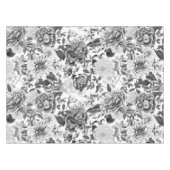 Nappe Vintage Jardin Botanique Fleurs Motif (Devant (Horizontal))