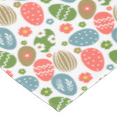Nappe Vintage Joyeuses fleurs de Pâques (Angle)