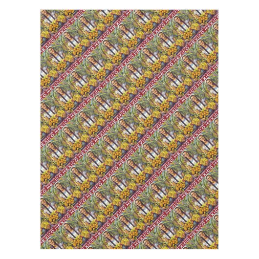 Nappe Vintage Mexique Travel Tourisme Publicité (Devant)