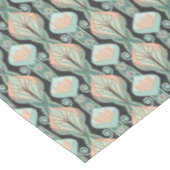 Nappe Vintage moderne Abstrait Botanique Motif sans cout (Angle)