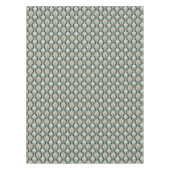 Nappe Vintage moderne Abstrait Botanique Motif sans cout (Devant)