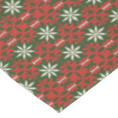 Nappe Vintage motif Noël/hiver (Angle)