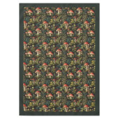Nappe Vintage Mushroom Tablecloth Earthy Forest Style (Devant)