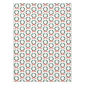 Nappe Vintage Noël Berry Wreath Holiday (Devant)