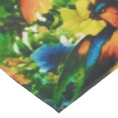 Nappe Vintage Parrots sauvages de la Jungle tropicale (Angle)