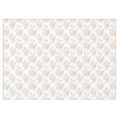 Nappe Vintage pink tablecloth, floral tablecloth (Devant (Horizontal))
