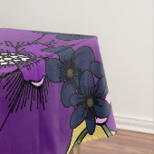 Nappe Vintage Purple Wildflowers (In Situ)