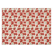 Nappe Vintage Red Poppy Design Art Nouveau (Devant (Horizontal))