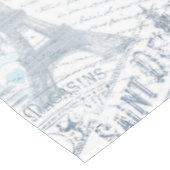 Nappe Vintage Romance Collage bleu ID226 (Angle)