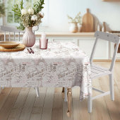 Nappe Vintage Romance Collage rose ID226