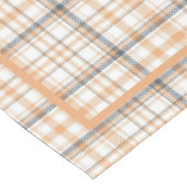 Nappe Vintage tartan motif blanc gris blanc nom (Angle)