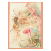 Nappe Vintage valentine cupide ange 1 (Devant)