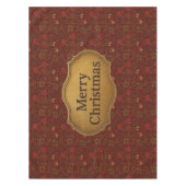Nappe Vintage, Victorian Christmas patterned (Devant)