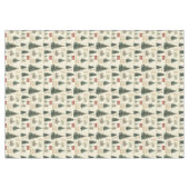 Nappe vintage Whimsical dans des teintes festives  (Devant (Horizontal))